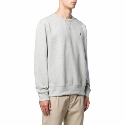 ポロ ラルフローレン FW24 グレー プルオーバー スウェットシャツ ロゴ刺繍入り 710883334030 Shop ポロ ラルフローレン FW24 グレー プルオーバー スウェットシャツ ロゴ刺繍入り 710883334030