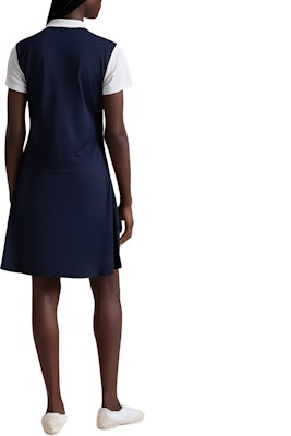 Polo Ralph Lauren FW24 女裝海軍藍人字紋中腰短款A字連衣裙 WMXGDRSN8E20029-410 Shop Polo Ralph Lauren FW24 女裝海軍藍人字紋中腰短款A字連衣裙 WMXGDRSN8E20029-410