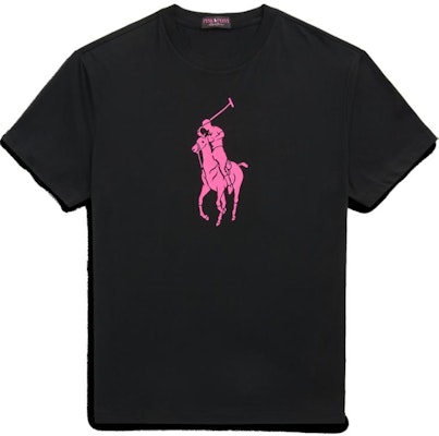 Polo Ralph Lauren FW24 針織圖案純棉圓領T恤 黑色 MNPOTSH1N822368-001 Buy Polo Ralph Lauren FW24 針織圖案純棉圓領T恤 黑色 MNPOTSH1N822368-001