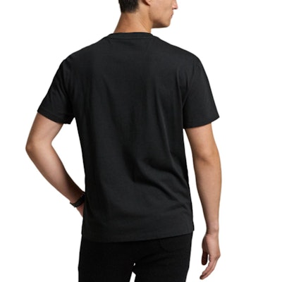 Polo Ralph Lauren FW24 針織圖案純棉圓領T恤 黑色 MNPOTSH1N822368-001 Sizing Polo Ralph Lauren FW24 針織圖案純棉圓領T恤 黑色 MNPOTSH1N822368-001