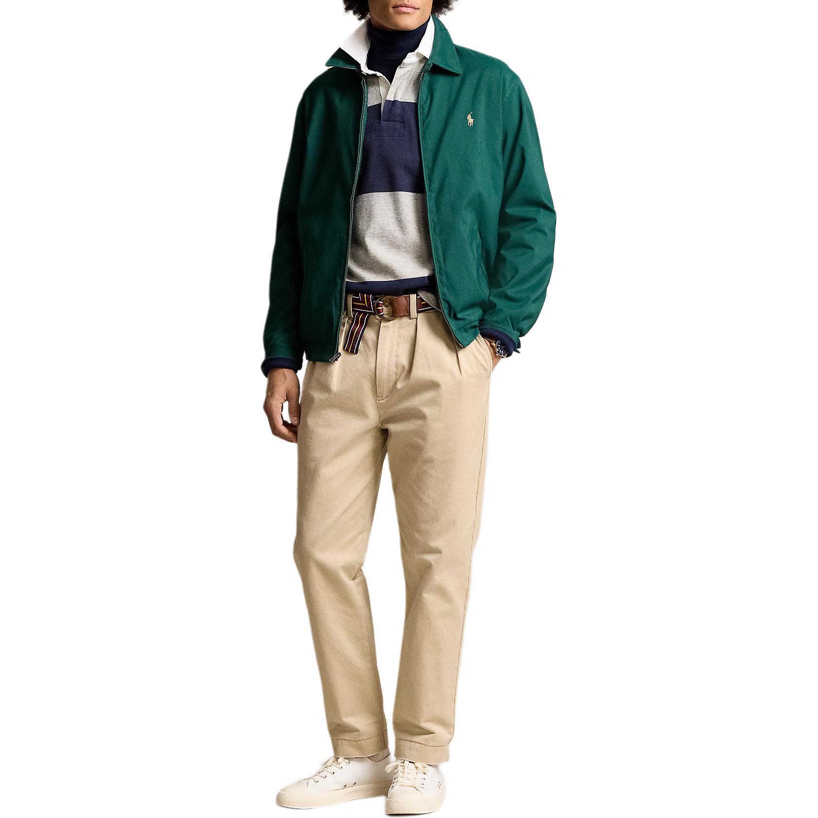 Polo Ralph Lauren FW24 Logo Embroidered Zip-Up Jacket Men’s Green MNPOOTW16021398-300 圖 3