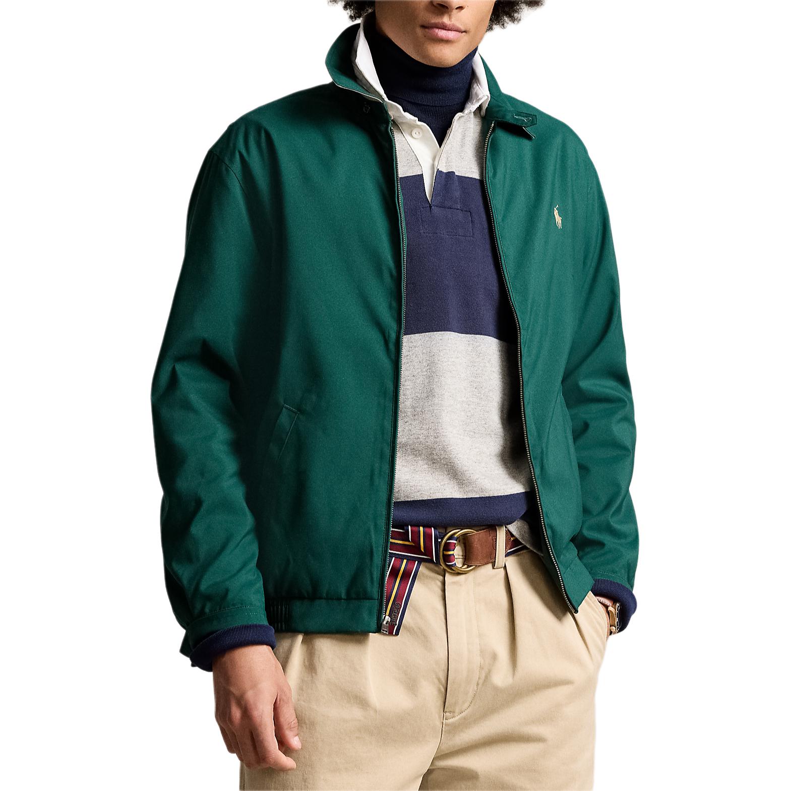 Polo Ralph Lauren FW24 Logo Embroidered Zip-Up Jacket Men’s Green MNPOOTW16021398-300 圖 4