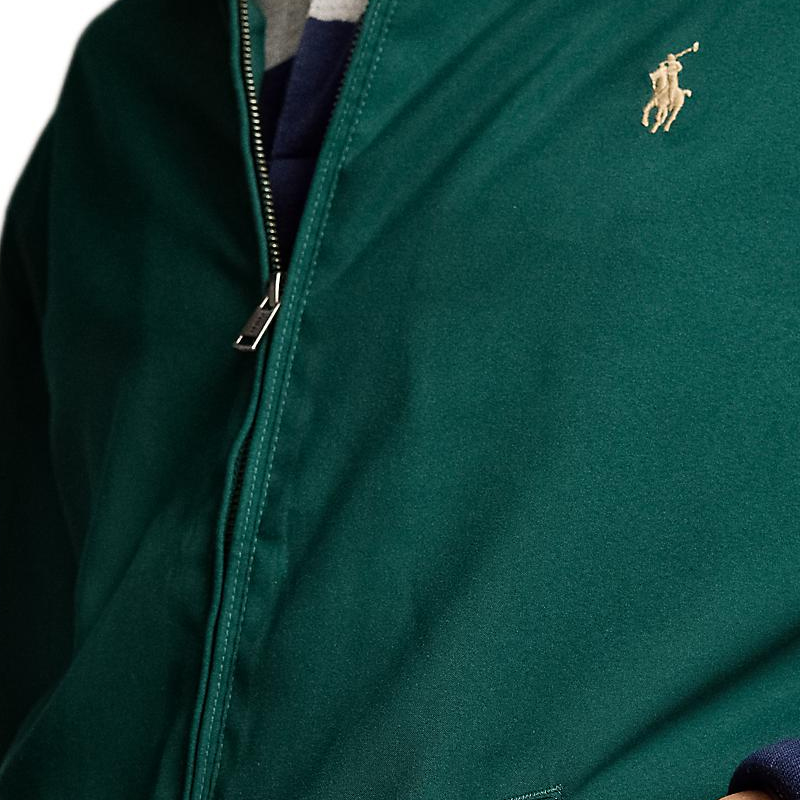 Polo Ralph Lauren FW24 Logo Embroidered Zip-Up Jacket Men’s Green MNPOOTW16021398-300 圖 7