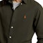 Details for Polo Ralph Lauren FW24 男士橄欖綠刺繡標誌寬鬆長袖襯衫 MNPOWOV16823843-300