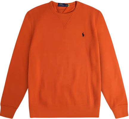 Polo Ralph Lauren FW24 Sweater Oranye Crewneck dengan Logo Pony Bordir 710790783-003 Buy Polo Ralph Lauren FW24 Sweater Oranye Crewneck dengan Logo Pony Bordir 710790783-003
