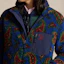Sizing ポロラルフローレン FW24 柄入りハーフジップフリースジャケット ブルー メンズ MNPOKNI16823760-410
