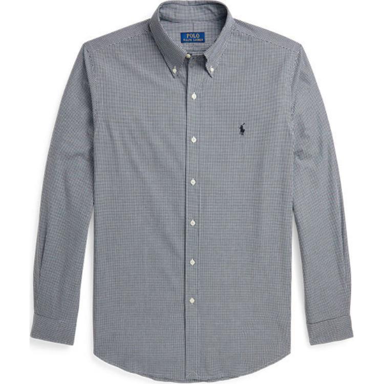 Polo Ralph Lauren FW24 Plaid Collar Single-Breasted Long-Sleeve Shirt Grey Men MNPOWOV16823585-001 圖 2