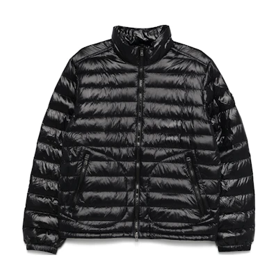 Polo Ralph Lauren FW24 Quilted Down Jacket with Rubber Logo Black (). 710938678