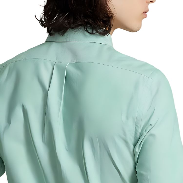 Polo Ralph Lauren FW24 Solid Cotton Oxford Long Sleeve Shirt Academy Green Men. MNPOWOV16823630-300 圖 6
