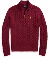 Order Polo Ralph Lauren FW24 刺繡小馬半高領針織毛衣紅毯款。 710810841504