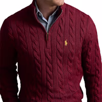 Details for Polo Ralph Lauren FW24 刺繡小馬半高領針織毛衣紅毯款。 710810841504
