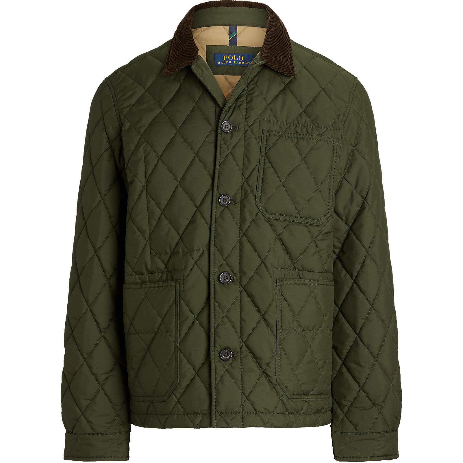 Polo Ralph Lauren FW24 Solid Logo Cotton Jacket  Olive Green Long Sleeve. 710938509001 圖 2