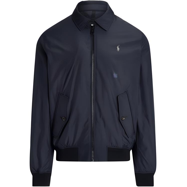 Polo Ralph Lauren FW24 Solid Logo Embroidered Pocket Long Sleeve Jacket Black Men MNPOOTW16021427-001 圖 2