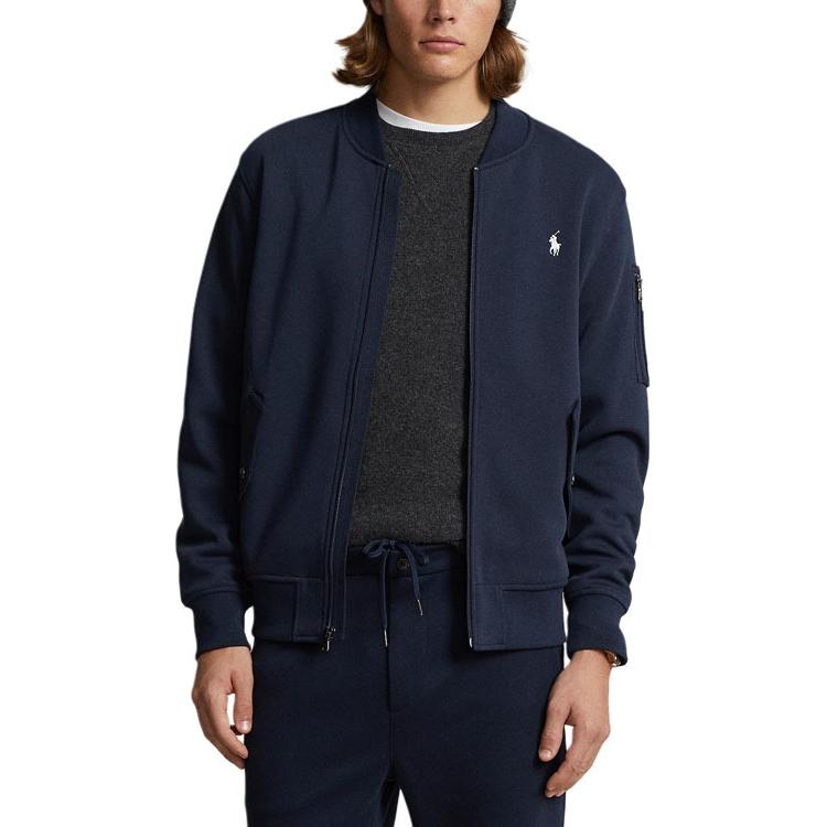 Polo Ralph Lauren FW24 Solid Logo Embroidered Zip Pocket Jacket  Blue. MNPOKNI16822310-410 圖 3