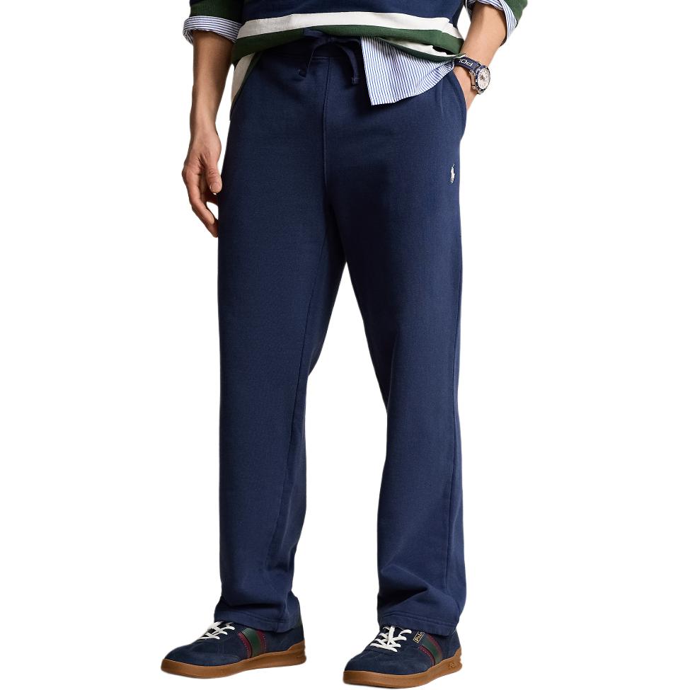 Shop Polo Ralph Lauren Celana Santai Pria Navy Blue Solid Pony Embroidered FW24. MNPOPNT1BQ20477-410