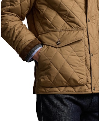 Polo Ralph Lauren FW24 長袖棕色菱格外套 夾克. MNPOOTW16021417-200 Sizing Polo Ralph Lauren FW24 長袖棕色菱格外套 夾克. MNPOOTW16021417-200