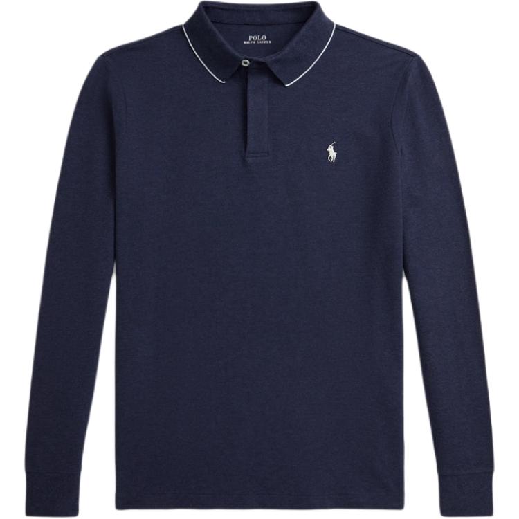 Polo Ralph Lauren FW25  Long Sleeve Polo Shirt with Embroidered Pony Logo MNPOKNI16824700-410 圖 2