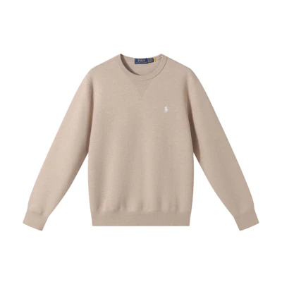 Polo Ralph Lauren FW25 Embroidered Pony Crewneck Pullover Long Sleeve Sweatshirt Men 710883334-027