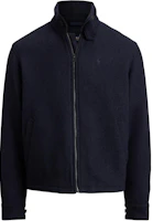 Polo Ralph Lauren FW25 Langdon Wool Solid Zip Pocket Stand Collar Jacket Mens 710969654-001 Polo Ralph Lauren FW25 Langdon Wool Solid Zip Pocket Stand Collar Jacket Mens 710969654-001