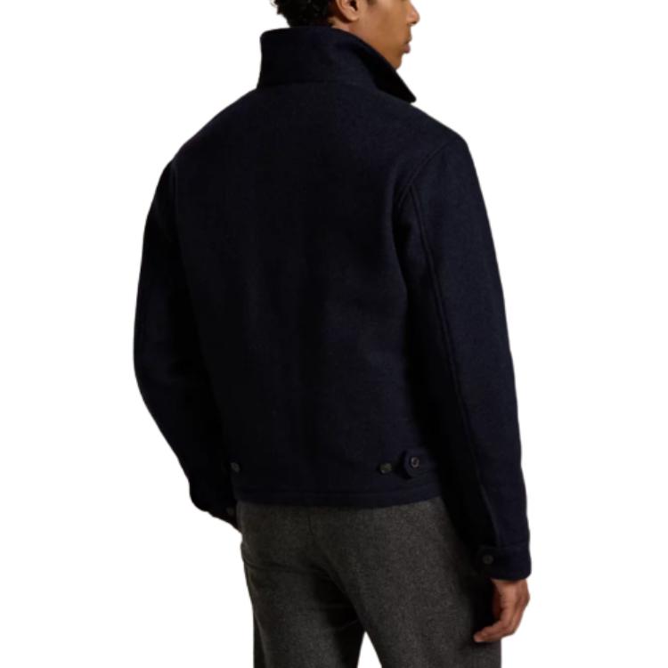 Purchase Polo Ralph Lauren FW25 Langdon 羊毛立領外套 男士 710969654-001