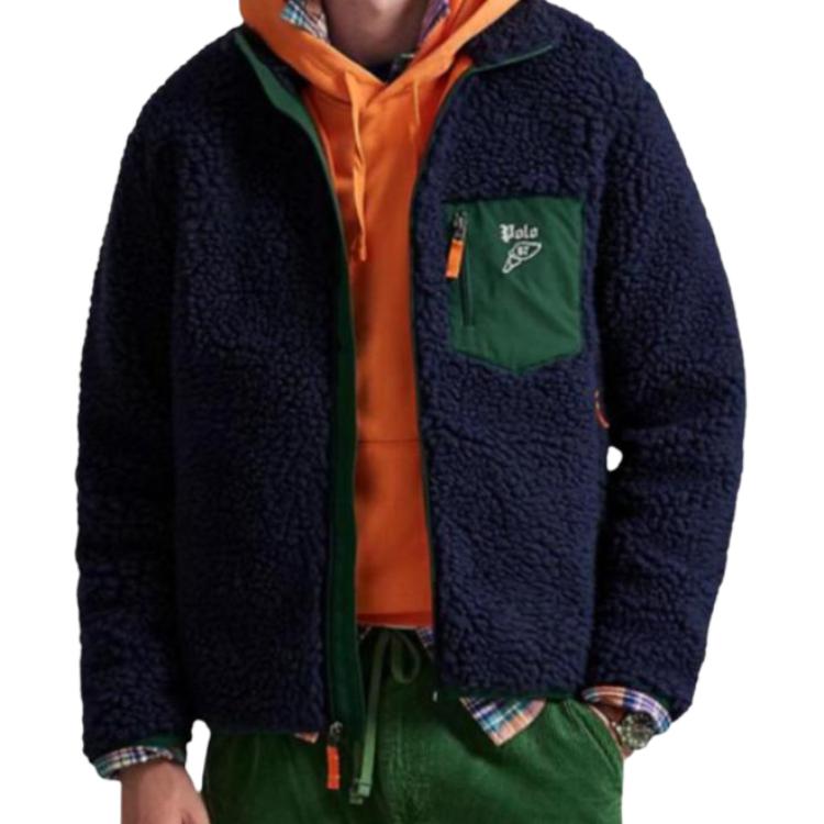 Polo Ralph Lauren FW25 Logo Plush Fleece Long Sleeve Zip Jacket 710980869-001 圖 3