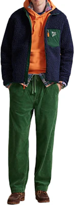 Polo Ralph Lauren FW25 Logo 絨毛抓毛長袖拉鍊外套 710980869-001 Purchase Polo Ralph Lauren FW25 Logo 絨毛抓毛長袖拉鍊外套 710980869-001