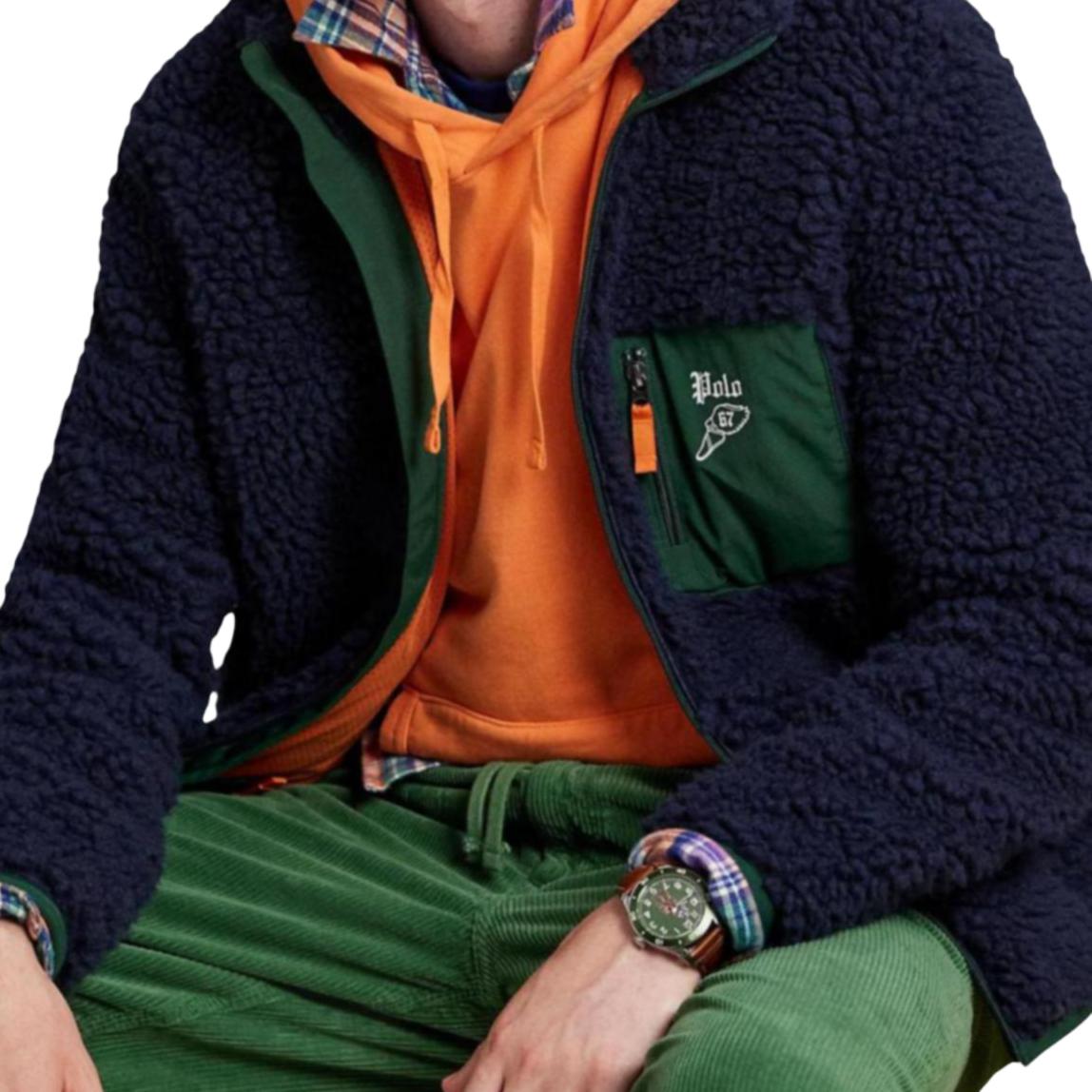 Polo Ralph Lauren FW25 Logo Plush Fleece Long Sleeve Zip Jacket 710980869-001 圖 6