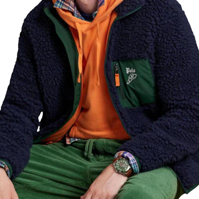 Polo Ralph Lauren FW25 Logo 絨毛抓毛長袖拉鍊外套 710980869-001 Details for Polo Ralph Lauren FW25 Logo 絨毛抓毛長袖拉鍊外套 710980869-001