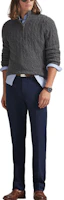 Lookbook Polo Ralph Lauren 男士FW25直筒休闲长裤固色口袋裤 MNPOPNT14G20766-410