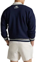 Purchase Polo Ralph Lauren FW25 美國公開賽條紋V領套頭衫毛衣 710980465-001