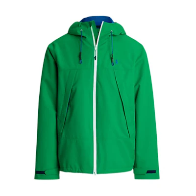 Polo Ralph Lauren Green Zip-Up Hooded Jacket Long Sleeve 710962193-001