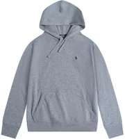 Polo Ralph Lauren Grey Hoodie with Embroidered Pony Logo 710740622-004 Polo Ralph Lauren Grey Hoodie with Embroidered Pony Logo 710740622-004