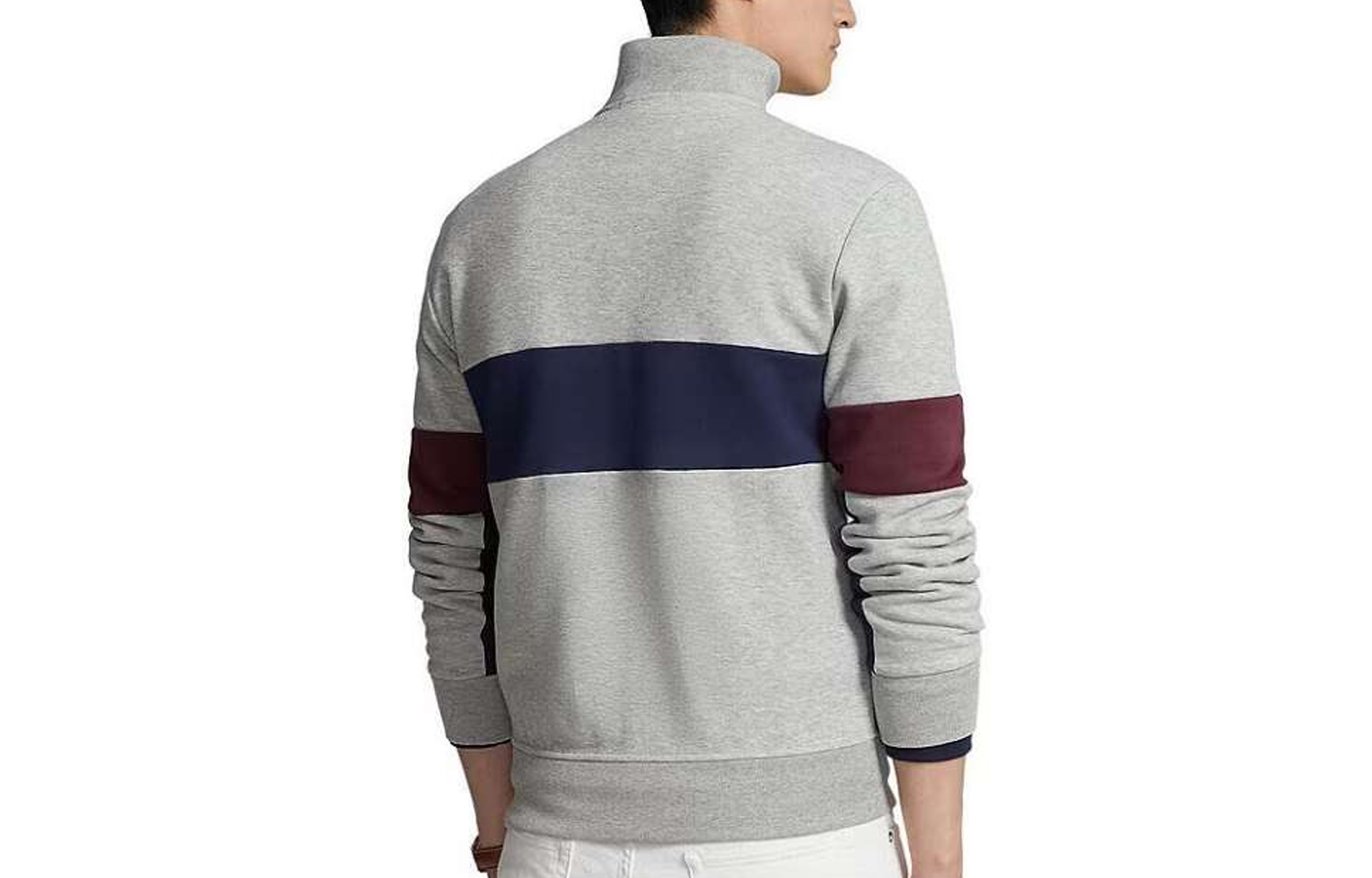 Polo Ralph Lauren Grey Zip-Up High-Neck Embroidered Jacket 710881502-006 圖 3