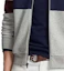 Details for Jaket Polo Ralph Lauren Abu-Abu High Neck Bordir dengan Resleting Depan 710881502-006