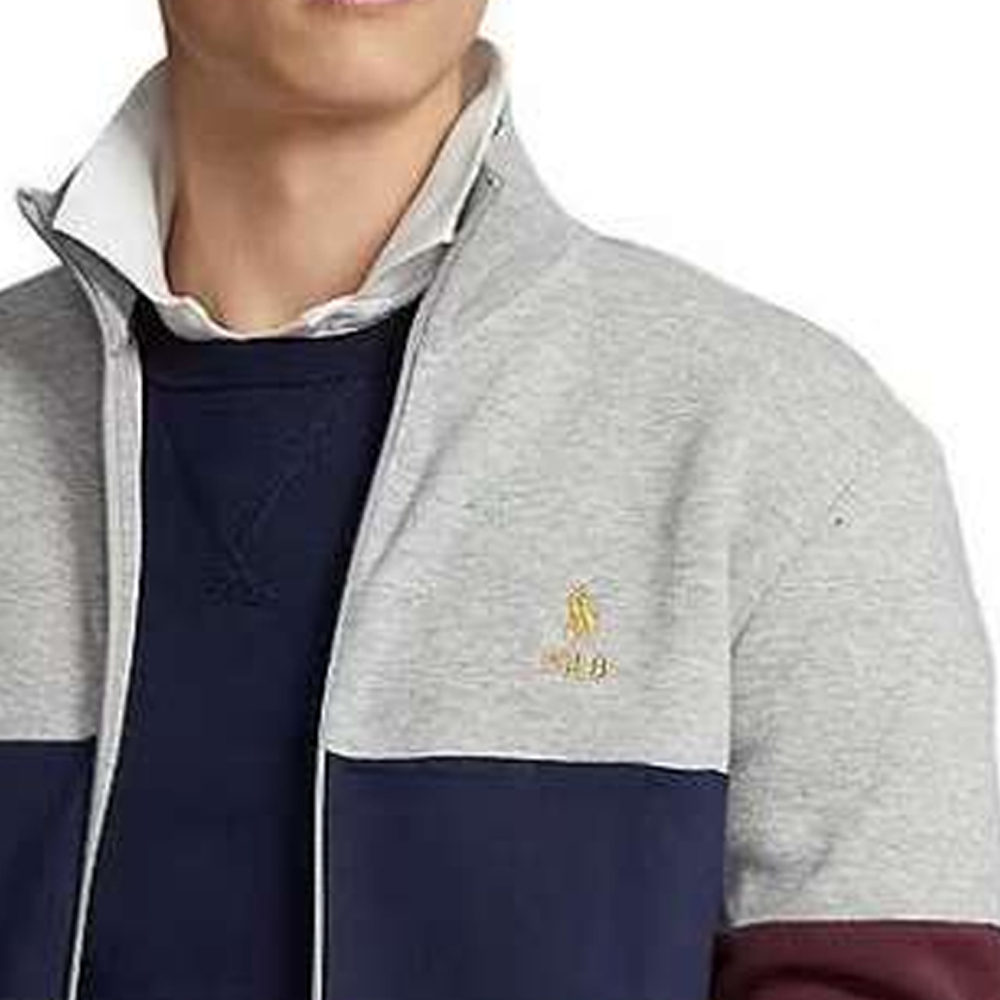 Polo Ralph Lauren Grey Zip-Up High-Neck Embroidered Jacket 710881502-006 圖 8