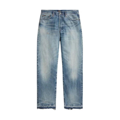 Polo Ralph Lauren Heritage Straight Fit Jeans Loose Blue Denim Pants. MNPODNM10920310