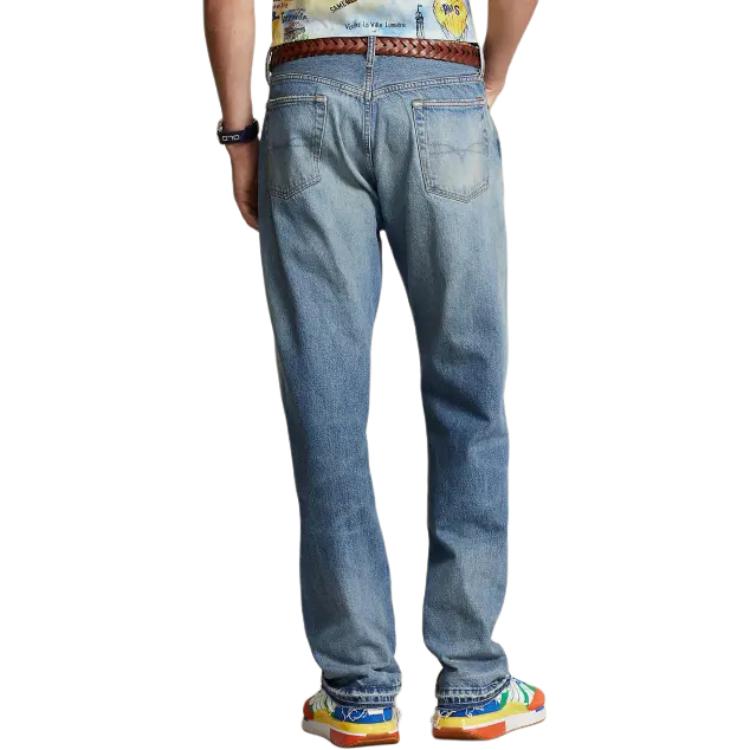 Purchase Polo Ralph Lauren Heritage 直筒牛仔褲 寬鬆藍色丹寧長褲 MNPODNM10920310