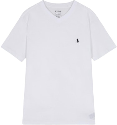Polo Ralph Lauren 兒童純棉V領短袖T恤 SS23 白色短袖上衣 323832906007 Buy Polo Ralph Lauren 兒童純棉V領短袖T恤 SS23 白色短袖上衣 323832906007