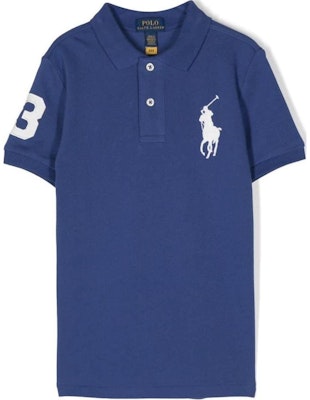 Polo Ralph Lauren 儿童 SS22 标志短袖衬衫 钴蓝色. 323670257-014 Order Polo Ralph Lauren 儿童 SS22 标志短袖衬衫 钴蓝色. 323670257-014