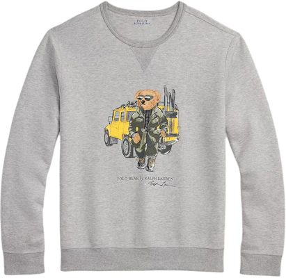 Polo Ralph Lauren Logo Crewneck Pullover Sweatshirt - Kelabu 710958195-001 Order Polo Ralph Lauren Logo Crewneck Pullover Sweatshirt - Kelabu 710958195-001