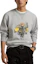 Shop Polo Ralph Lauren Logo Crewneck Pullover Sweatshirt - Kelabu 710958195-001