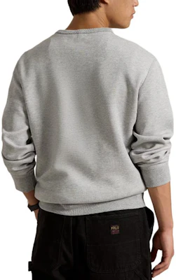 Polo Ralph Lauren Logo Crewneck Pullover Sweatshirt - Kelabu 710958195-001 Details for Polo Ralph Lauren Logo Crewneck Pullover Sweatshirt - Kelabu 710958195-001