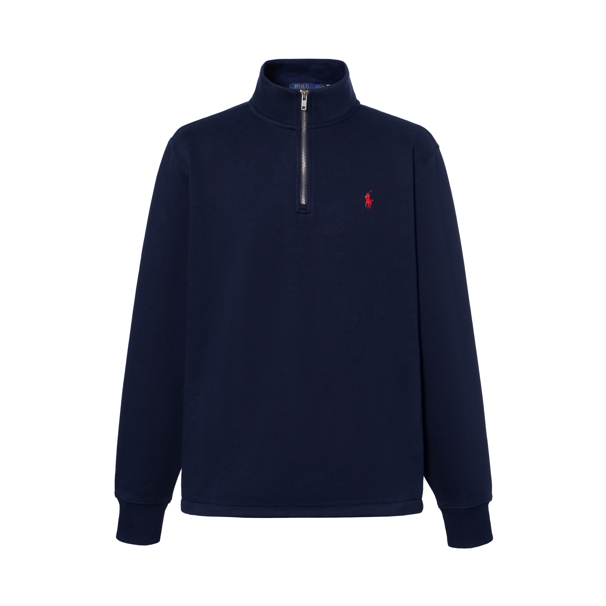 Polo Ralph Lauren Logo Embroidered Half-Zip Long Sleeve Sweatshirt Blue Men’s 710962519-003