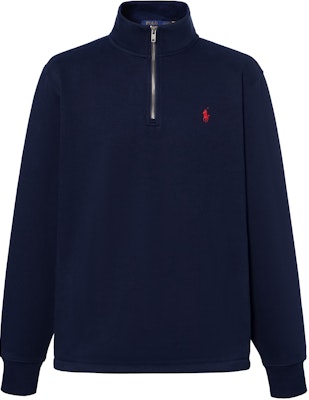 Polo Ralph Lauren 刺繡Logo半拉鍊長袖運動衫 藍色 男款 710962519-003 Buy Polo Ralph Lauren 刺繡Logo半拉鍊長袖運動衫 藍色 男款 710962519-003