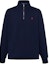 Buy Polo Ralph Lauren 刺繡Logo半拉鍊長袖運動衫 藍色 男款 710962519-003