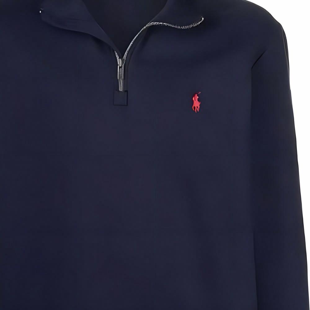 Purchase Polo Ralph Lauren 刺繡Logo半拉鍊長袖運動衫 藍色 男款 710962519-003
