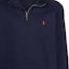 Purchase Polo Ralph Lauren 刺繡Logo半拉鍊長袖運動衫 藍色 男款 710962519-003