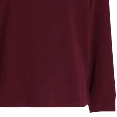 폴로 랄프 로렌 로고 자수 하프집 맨투맨 스웨트셔츠 버건디 남성용. 710877001-010 Details for 폴로 랄프 로렌 로고 자수 하프집 맨투맨 스웨트셔츠 버건디 남성용. 710877001-010