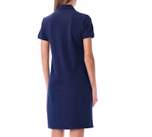 Lookbook Polo Ralph Lauren 刺繡logo藍色短袖洋裝 211799490P-005