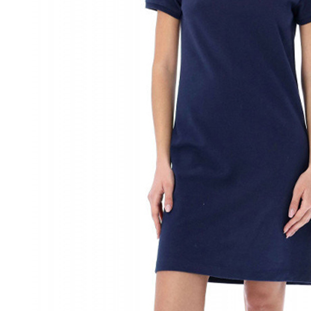 Cheap Polo Ralph Lauren 刺繡logo藍色短袖洋裝 211799490P-005